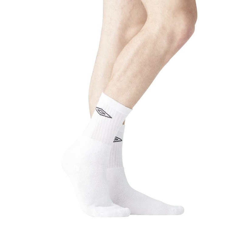 Umbro Calzini Uomo e Donna 39-42, Cotone Set di 6,