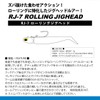 COREMAN Worm RJ-7 Rolling Jig Head #046 Gold Head /