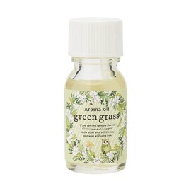 Sun Herb Aroma Oil Green Glass 0.4 fl oz (13 ml) (refreshing and slightly adult scent)