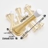 10 PCS - Spring Projection Door Stop in Brass for
