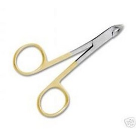 Cuticle Scissors Tissue Nipper 4" Nail Clipper Remover Manicure Pedicure Beauty