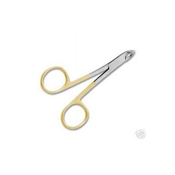 Cuticle Scissors Tissue Nipper 4" Nail Clipper Remover Manicure Pedicure