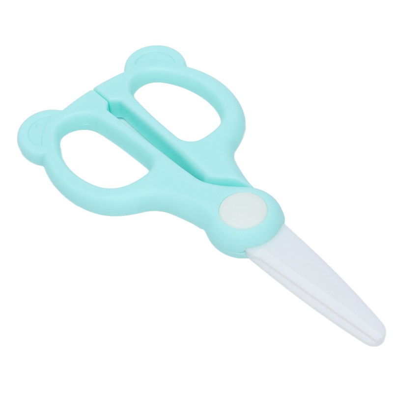 Baby Food Ceramic Scissors Infant Feeding Aid Scissors Portable for
