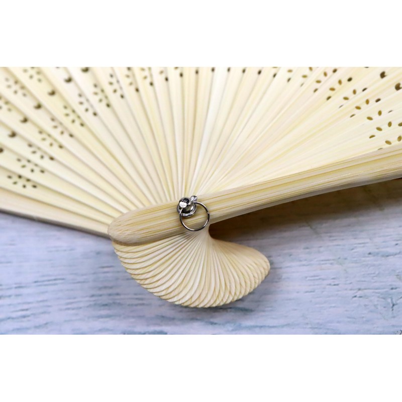 Japanese Souvenir Fan Cherry Blossom (Pink)