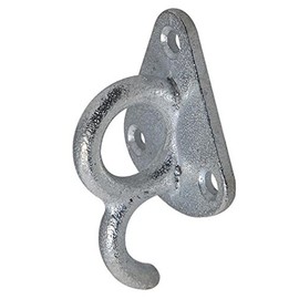 iapyx Set of 10 Three-Hole Tarpaulin Hooks with Eyelets for Car Trailer Board Wall