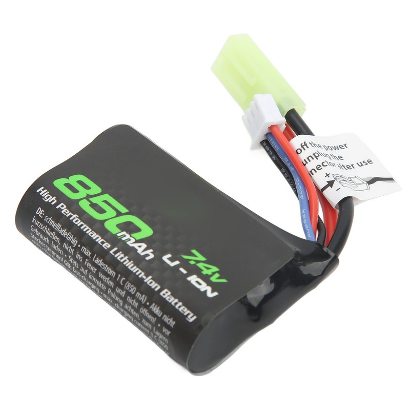 7.4V 850mAh Lipo Battery 850mAh Lithium Battery for 1/16 Remote