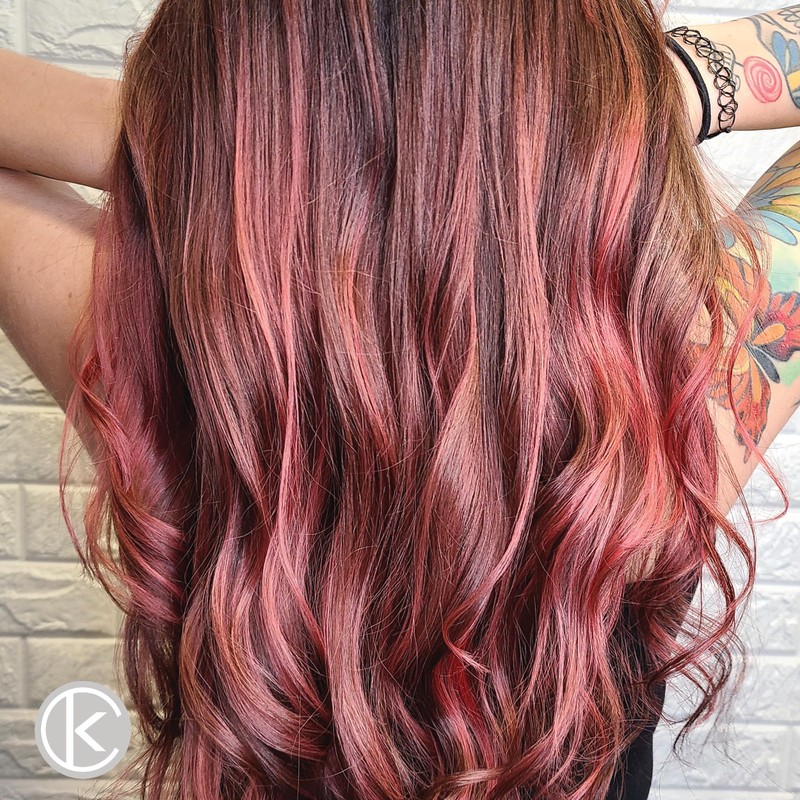 Keracolor Clenditioner for Brunettes ROSE GOLD Hair Dye - Semi
