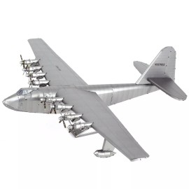 Fascinations Premium Series WWII THE SPRUCE GOOSE Plane 3D Metal Earth Model Kit