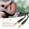 CableCreation 1/4'' TRS Cable 50 pies, Cable de Instrumento de