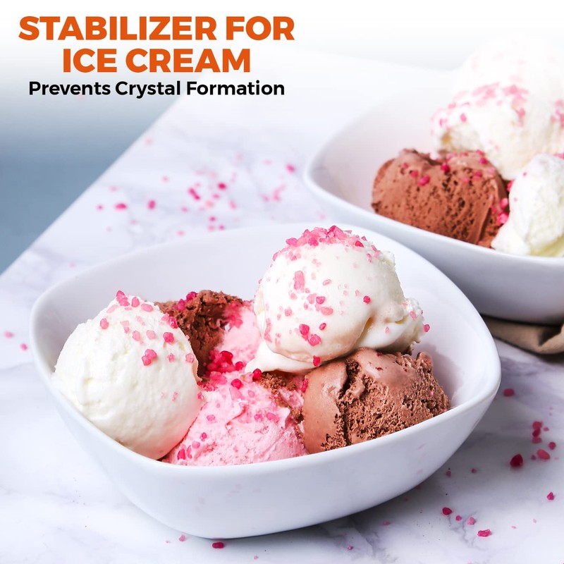 Sodium Alginate Powder, Food Grade Bulk Powder for Thickening, Non-GMO