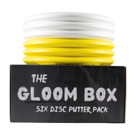 Gloom Box | Set of Six Putters | Soft Putter Plastic for Great Grip and Straight Flight