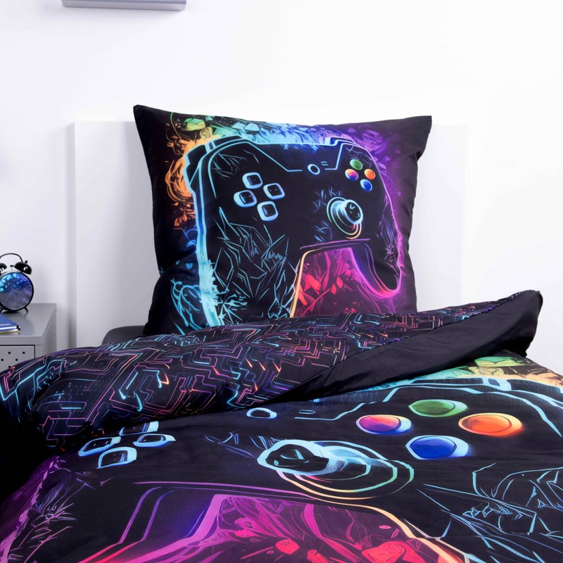 Herding Gaming Young Collection Bed Linen, Pillowcase Approx. 80 x