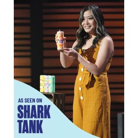 Wildwonder Sparkling Probiotic Juice Drink w/Gut Health Immunity, Digestion Support, 5g Fiber, Live Probiotics, Caffeine Free, Organic, Low Sugar, 12pk 12oz, Strawberry Passion, As Seen on Shark Tank