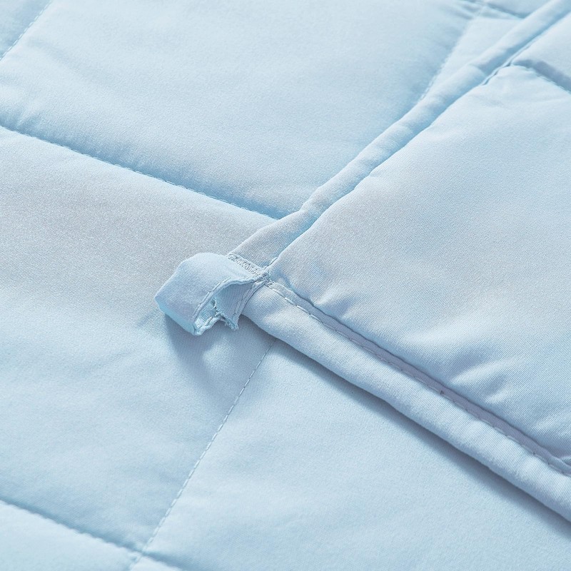 MOTRIP Weighted Blanket 7 Pounds, Soft Cooling Blanket for Hot