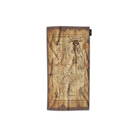 Beabes Map Hand Towel Vintage Pirate Treasure Map Ruined Old Parchment Island Skull Adventure Super Soft Hand Towel for Men Women Bathroom Travel 30Lx15W Inch Polyester