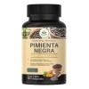 Pimienta Negra + Curcumina Suplemento Alimenticio 120 Caps Sin Sabor