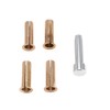 Baceyong Door Hinge Bushing Inserts Fits Je-ep Wr-angler YJ TJ