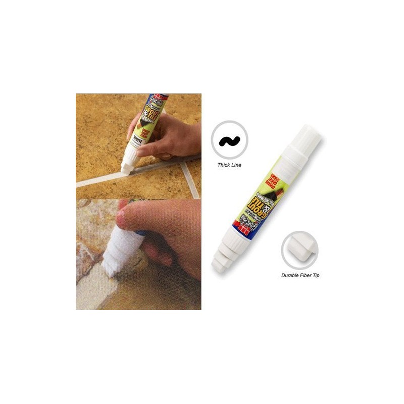 SKM Grout Aide Wide Nib Grout Marker (Black)