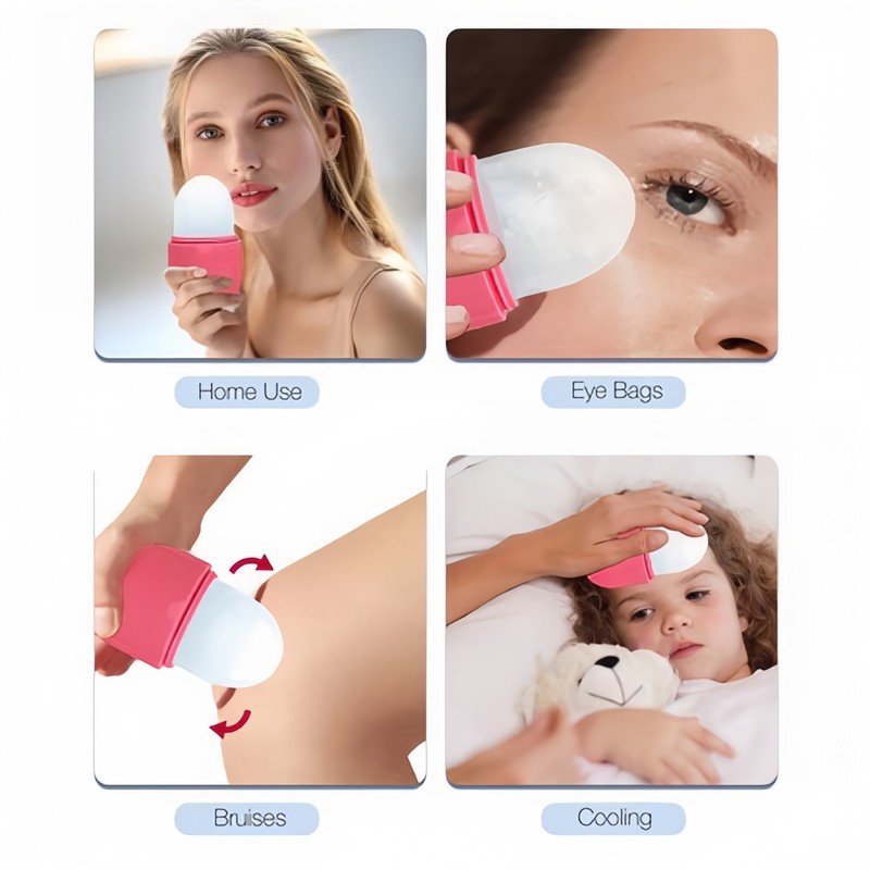 Ice Face Roller Face Eye Reusable Cooling Skin Care Ice