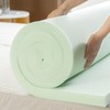ZINUS 1.5 Inch Green Tea Memory Foam Mattress Topper, Smaller,