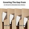 ESUFEIR 118" Wedge Window Weather Stripping Door Gap Filler,Adhesive Window