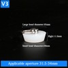 White Drain Stoppers, Bath Sink Plug, Rubber Seal Plugs Covers
