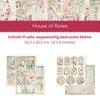 Stamperia SBBS08 Blocco di Carta 10 Fogli 20,3 x 20,3