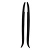 2 Pcs Headlight Eyebrow Glossy Black Trim Front Left Right