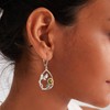 Sunflower Earrings for Women Trendy Sterling Silver Dangle Drop Earrings