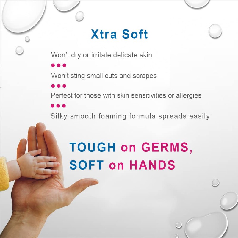 X3 Clean Foaming Hand Sanitizer, Alcohol Free, Fragrance Free, Moisturizing,