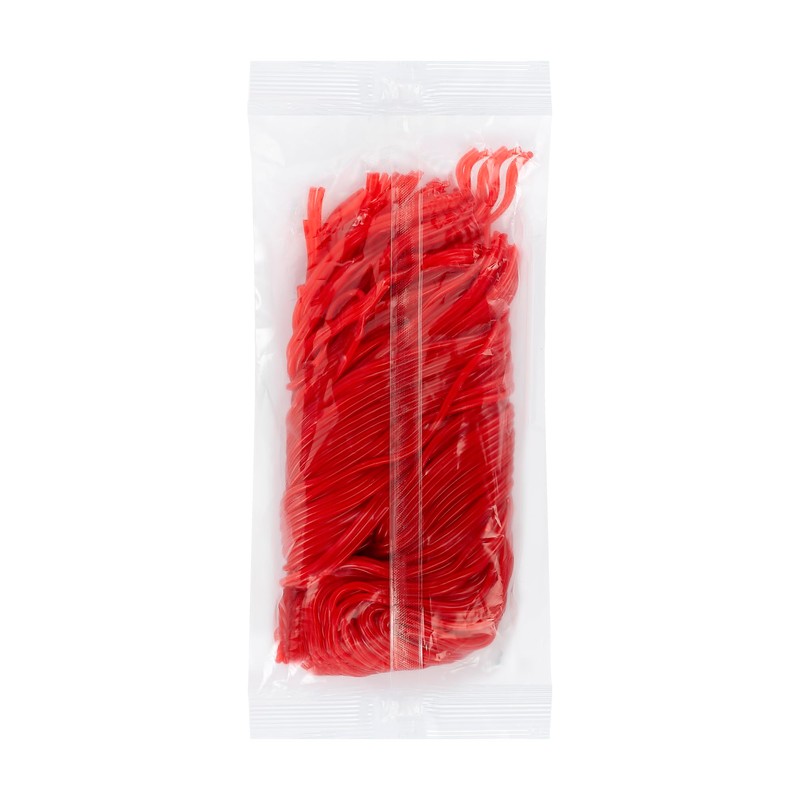 Kervan Candy Bebeto Strawberry Licorice Laces - Red Shoestring Licorice