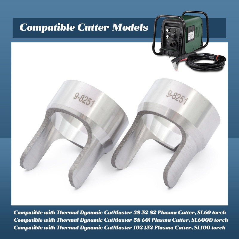 Esttlamer 2Pcs 9-8251 Standoff Guide Compatible with Thermal Dynamic Cutmaster