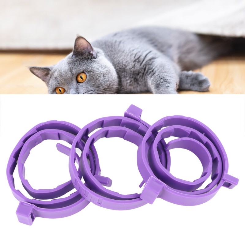 Cat Calming Collar Adjustable Soft Stress Anxiety Relief Kitten Relaxing