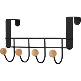 Gancho para Puerta Organizador de Espacio 4cm Resistente para Ropa y Bolsos