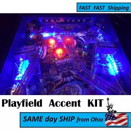 4ft.  /// pinball machine playfield LED MOD - - all colors available WHITE