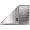 Cawö Campus Ringel 955 Hand Towels Anthracite - 77