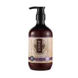 Edo Conditioner, Ezo Deer Oil Conditioner, 19.7 fl oz (550 ml), Made in Japan, Deer Oil Conditioner, Natural Ingredients, Moisturizing, Damage Care, Oil Formulation, Lavender Scent, Deer Oil