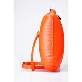 Wisemen Trading Swim Buoy - Safety for Swimmers, Open Water and Triathlon (Orange)