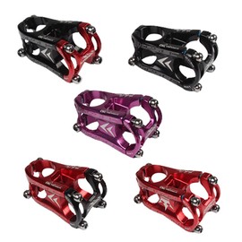 Krsec Alloy Aluminum 31.8mm x 50mm Handlebar Short Bike Stem For Mountain DH FR XC (Purple)
