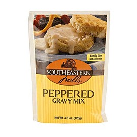 Southeastern Mills Old-Fashioned Peppered Gravy Mix, 4.5 Oz. Package (Pack of 12)
