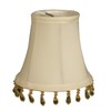 Royal Designs, Inc. Beaded Bell Clip On Chandelier Shade CS-311B-5EG,