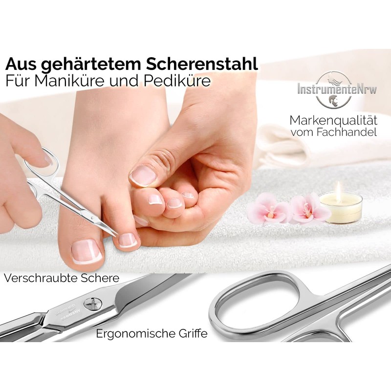 Cuticle Scissors Cuticle Scissors Made in Germany with Sharp Curved