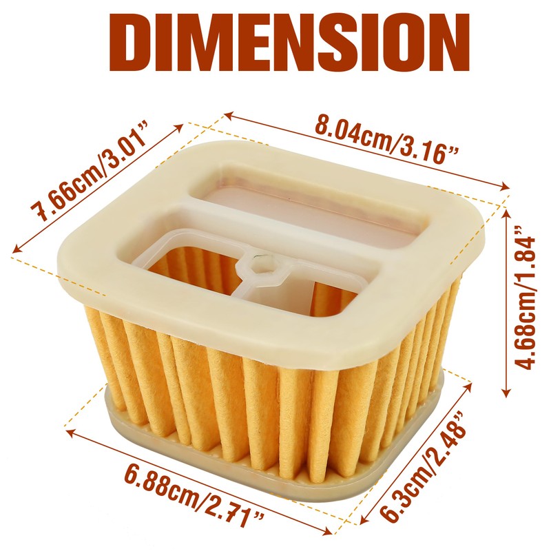 2 Pack Air Filter Replacement For Husqvarna 572XP 572 XPG