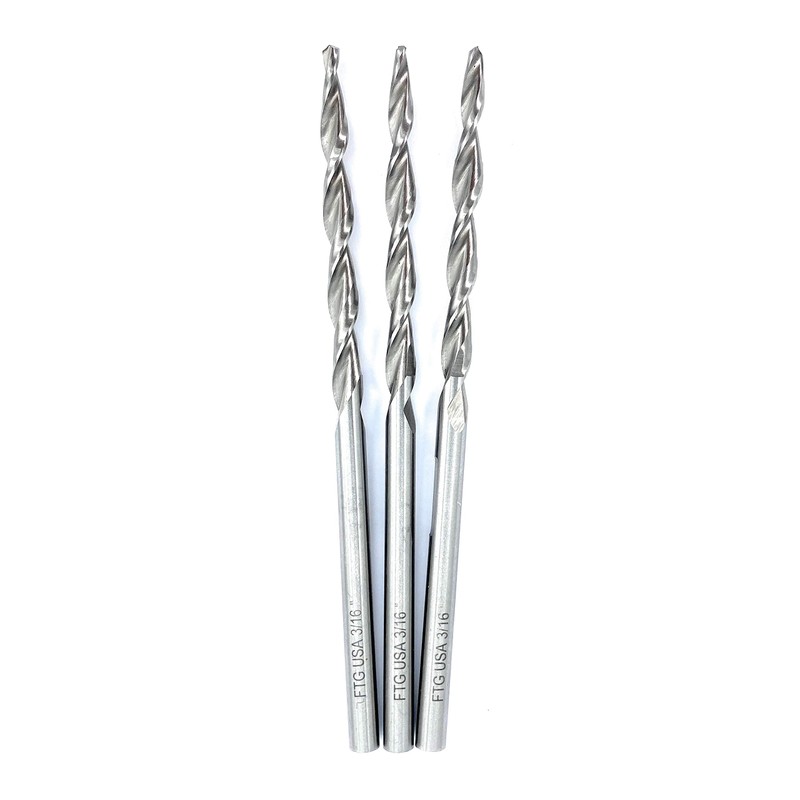 FTG PARABOLIC Flute 3 Piece Same Size #10 (3/16") Replacement