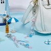 Beebeecraft 1 Box 2Pcs Star Keychain Resin Star Keyring Tassel