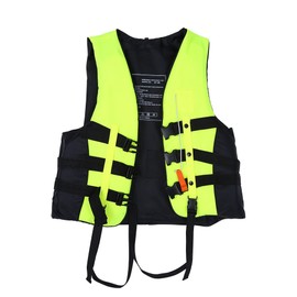 Universal Foam Children Aid Life Jacket Boating Skiing Safety Vest(Green XXL)