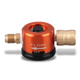 Nitrogen Purge Tool, Essential HVAC Equipment for Air Conditioning System Maintenance, Nitrogen Purging Tools, 1/4 Inch Port, 3 Point Position Dial, Red