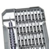 69Pcs Accurate Screwdriver Kit Magnetic 4x28mm Matte Chrome Long Diameter