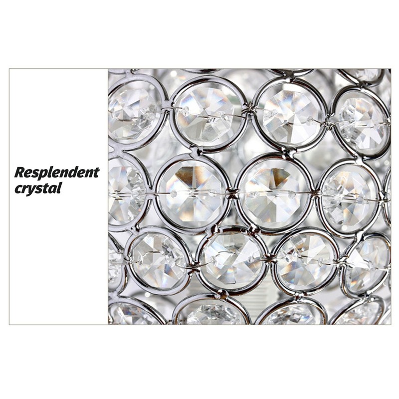 Crystal Wall Sconces Modern Wall Lamp G9 LED Round Bedroom