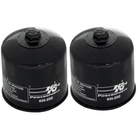 Honda 2 K&N Wrench-Off Performance Oil Filters Kawasaki & Honda # KN-202